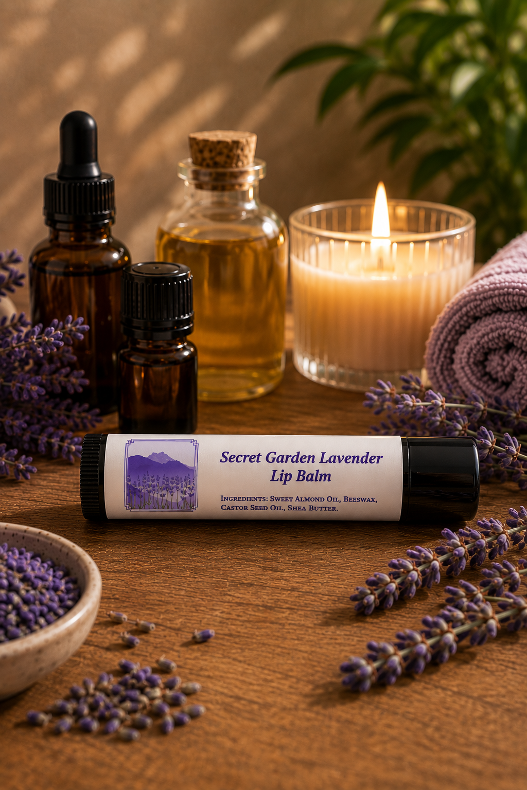 Lavender Lip Balm