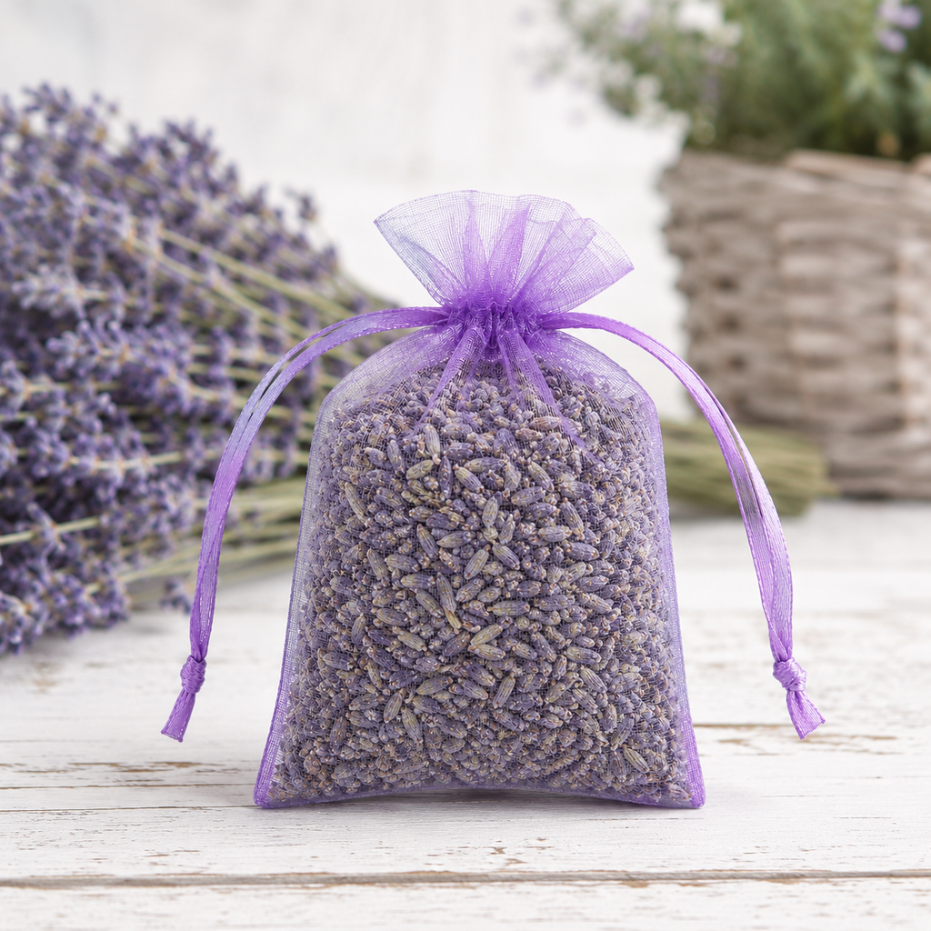 Lavender Organza Sachet
