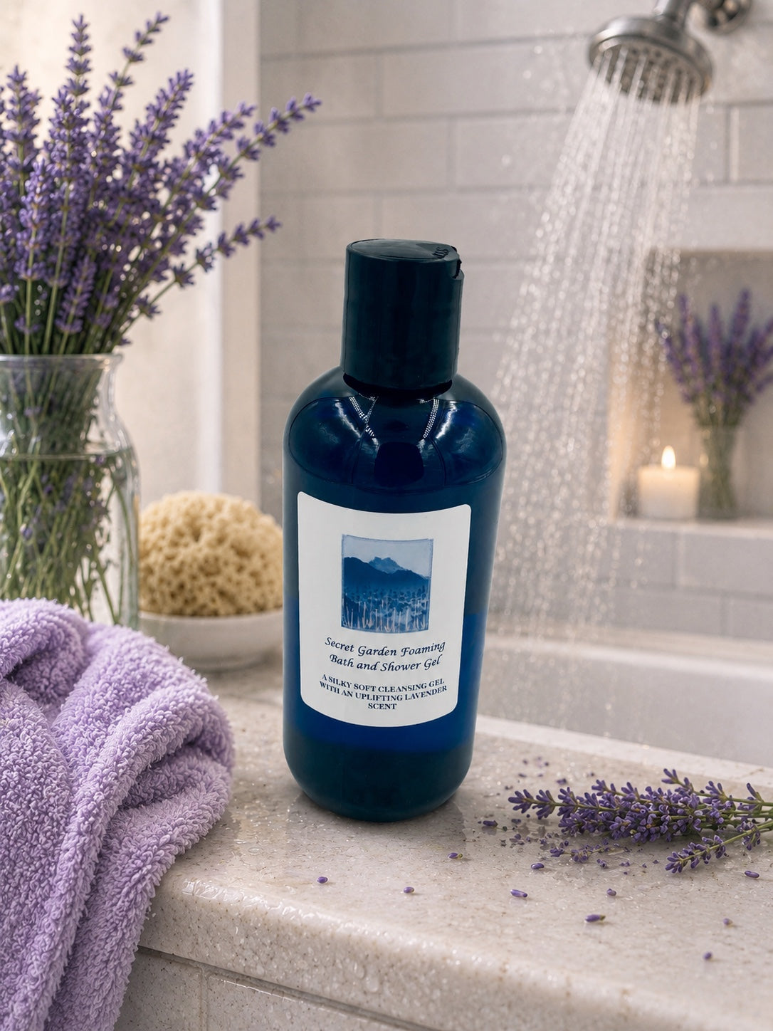 Lavender Foaming Bath Gel